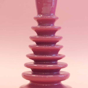 schijfkandelaar wijnrood#2