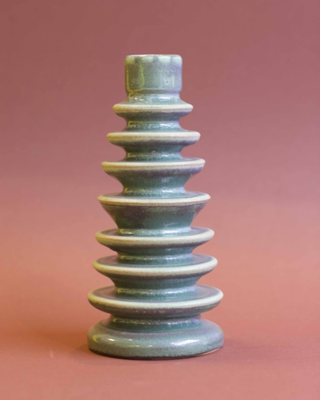 schijfkandelaar dark patina