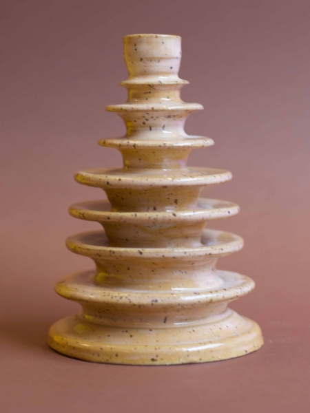 schijfkandelaar keramiek cake