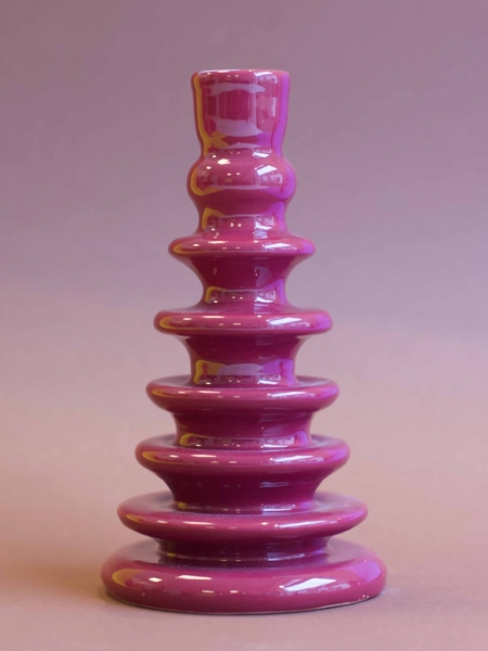 schijfkandelaar burgundy