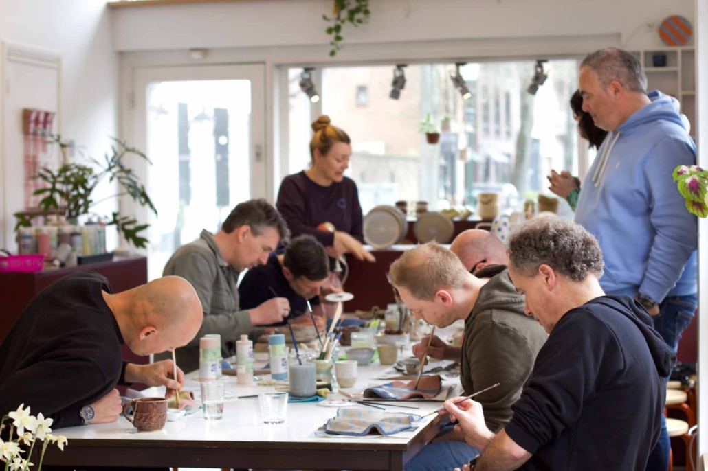 keramiek workshop borrelplank maken